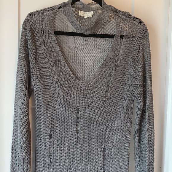 Grey Sweater long - Picture 3 of 5